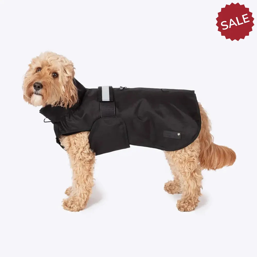 Danish Design 3-In-1 Dog Coat Black Large BLACK Dog Coat