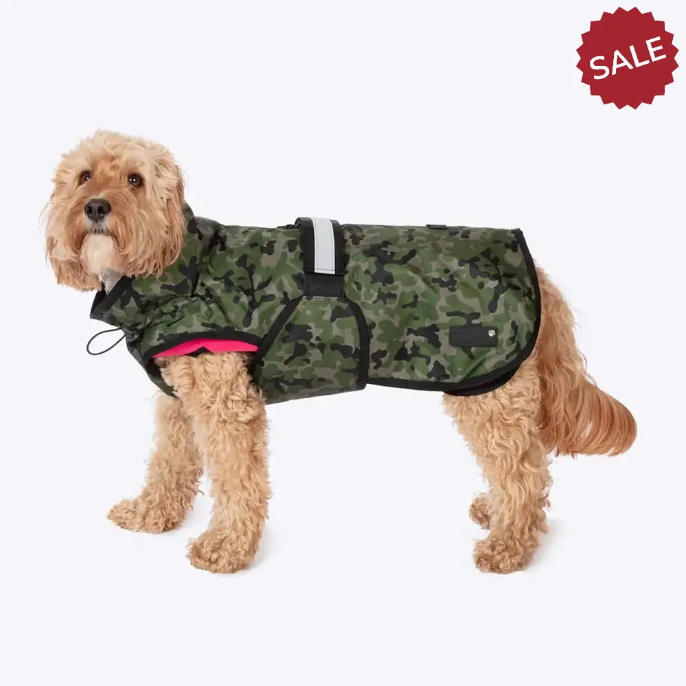 Danish Design 3-In-1 Dog Coat Camo/Pink Large CAmO/PINK Dog Coat