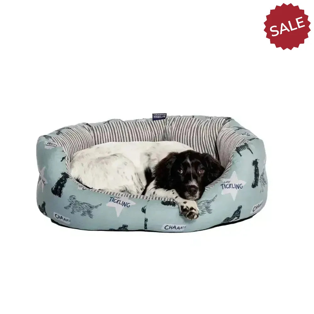 Danish Design Battersea Playful Dogs Bed Deluxe Slumber Bed Dog Bed 76 cm (30") Blue Dog Beds