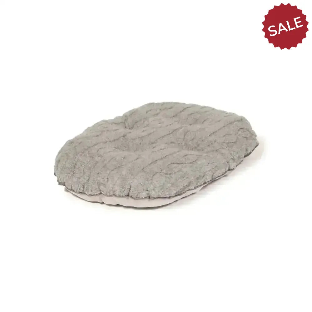 Danish Design Bobble Quilted Mattress Dog Bed 18" (45 cm) Pewter Dog Beds