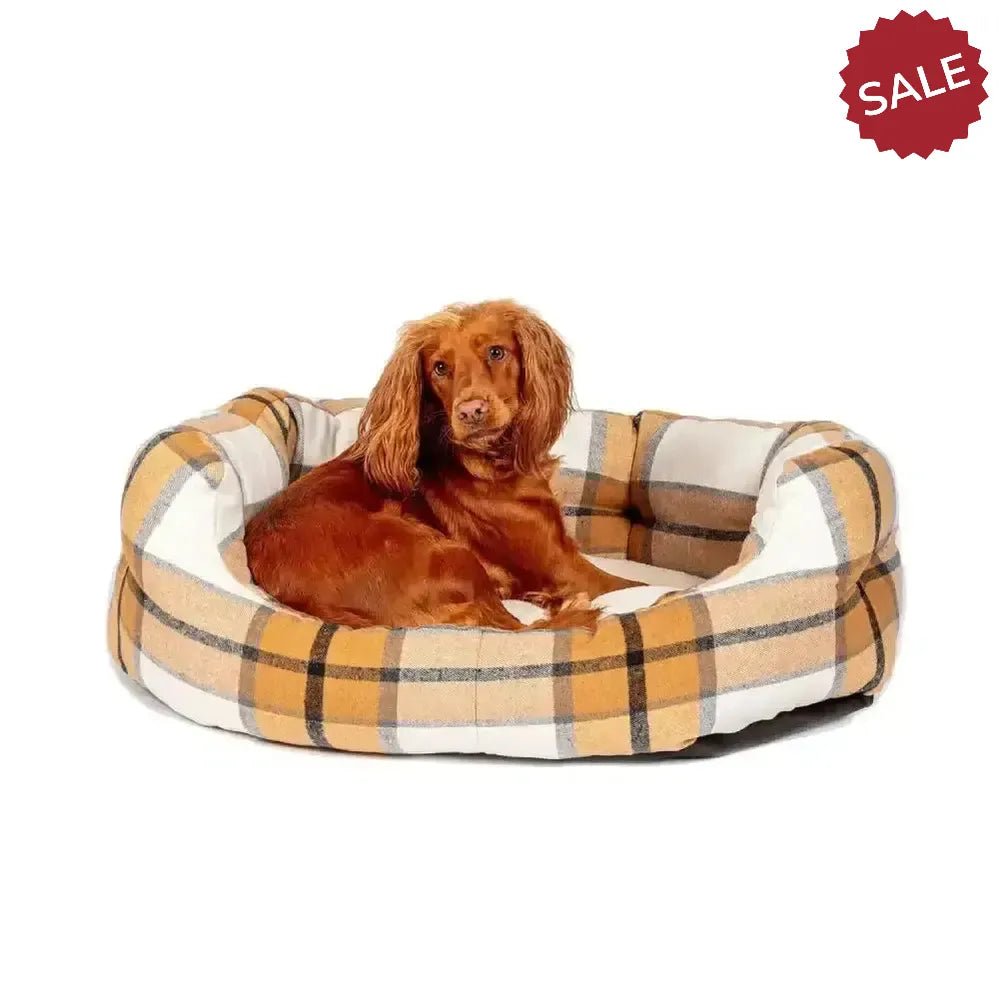 Danish Design Bowmore Deluxe Slumber Bed Sand Small Sand Dog Beds