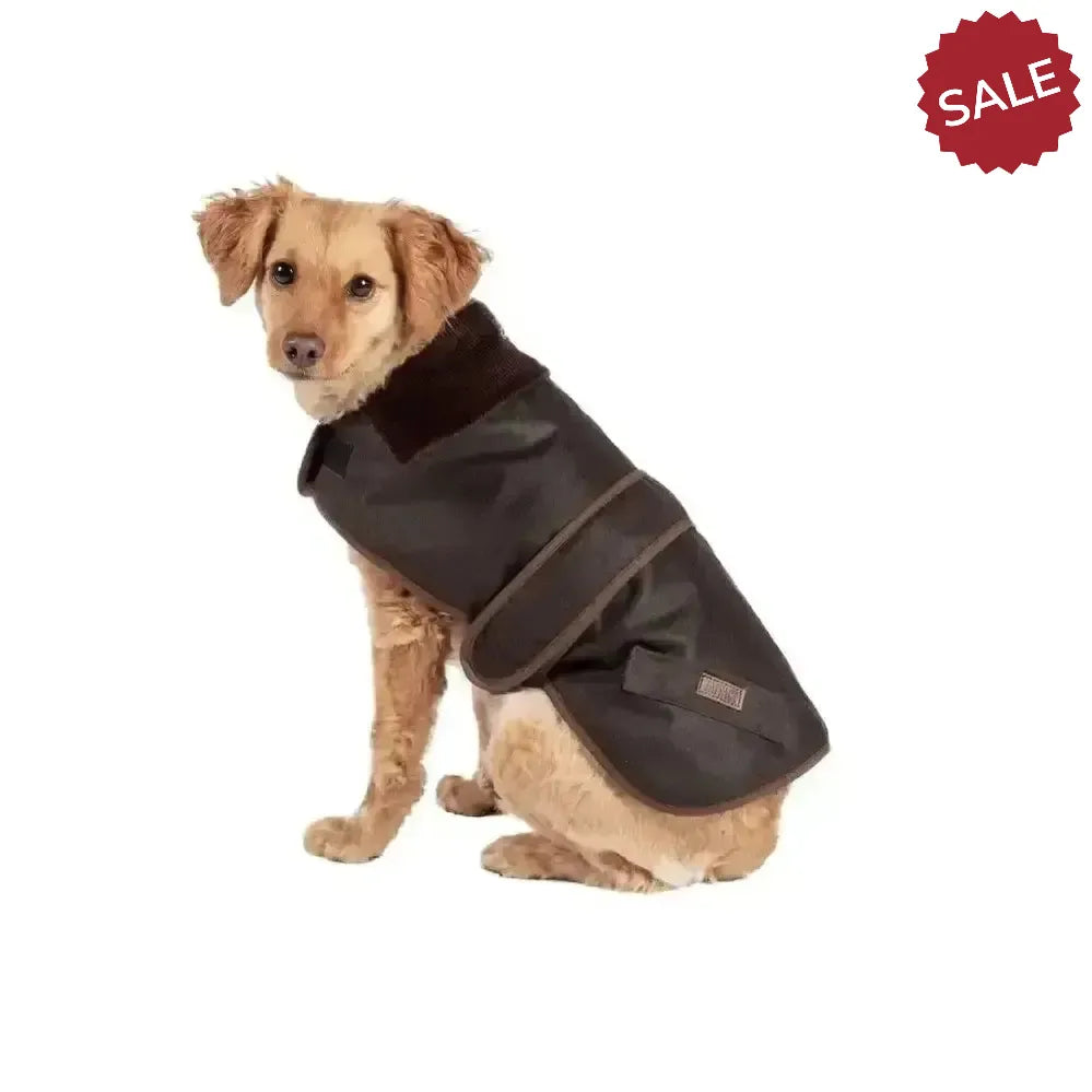 Danish Design Fatface Sussex Dog Coat 14" (35 cm) Chocolate Dog Coat