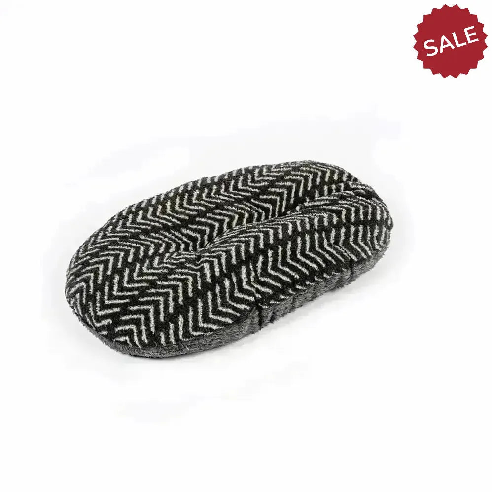 Danish Design Fleece Quilted Mattress Charcoal Arrows Small Charcoal Arrows Dog Beds