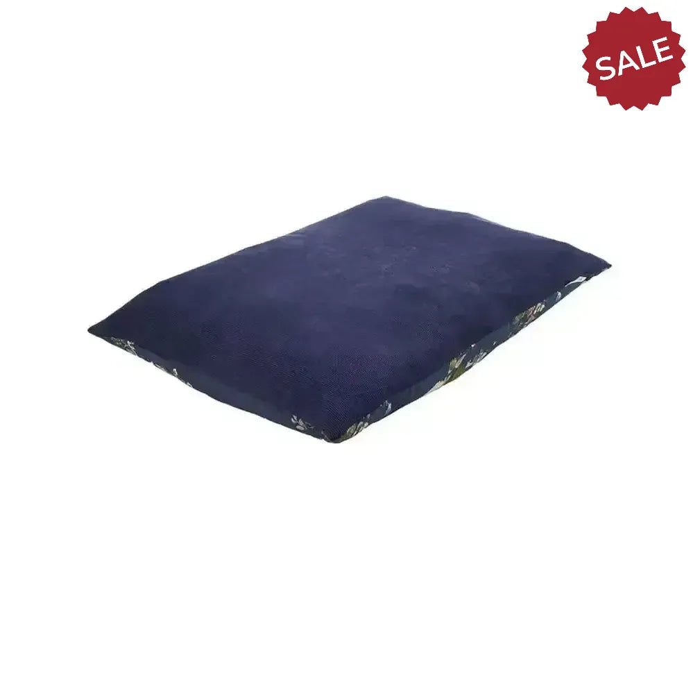 Danish Design Laura Ashley Rosemore Deep Duvet Dog Bed Medium (71 cm X 98 cm) Navy Dog Beds