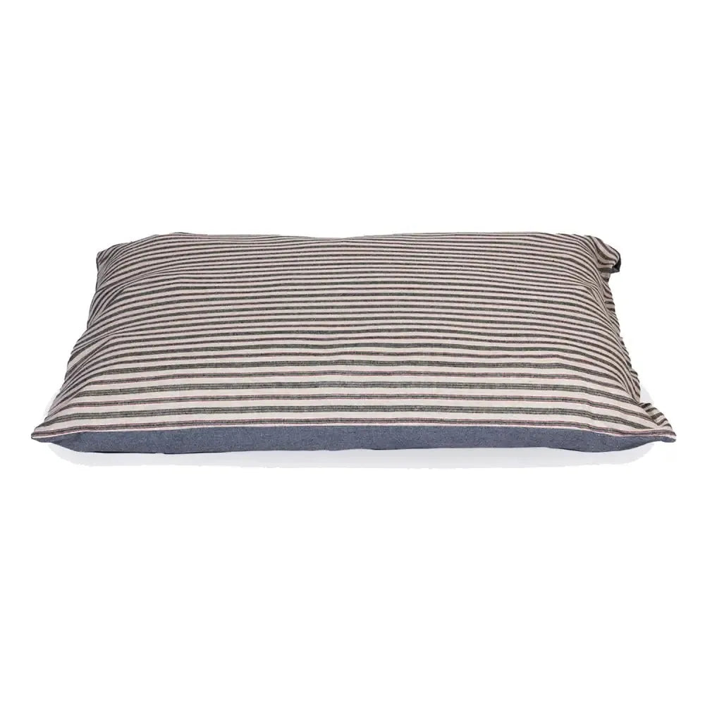 Danish Design Rustic Stripes Deep Duvet Denim Large Denim Dog Beds