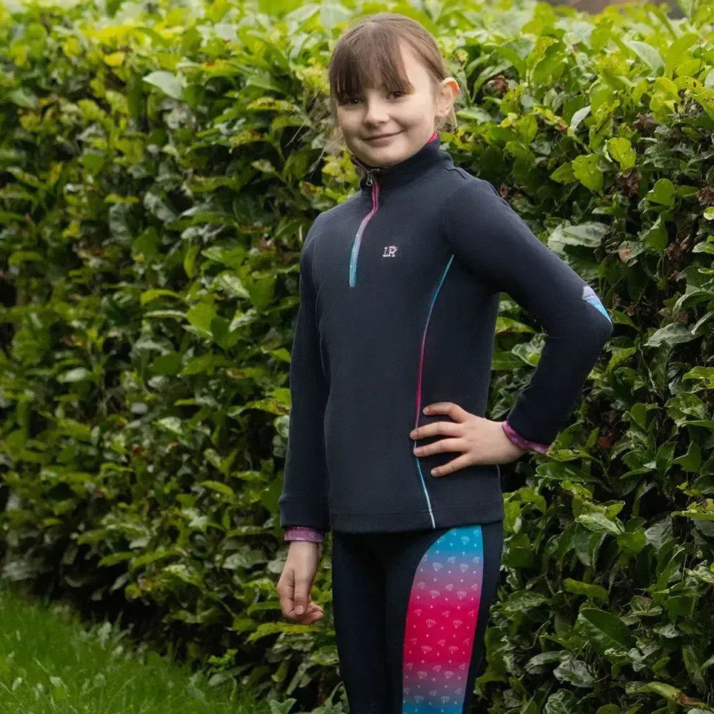 Dazzling Diamond Sweatshirt by Little Rider Navy 3-4 Years Jumpers