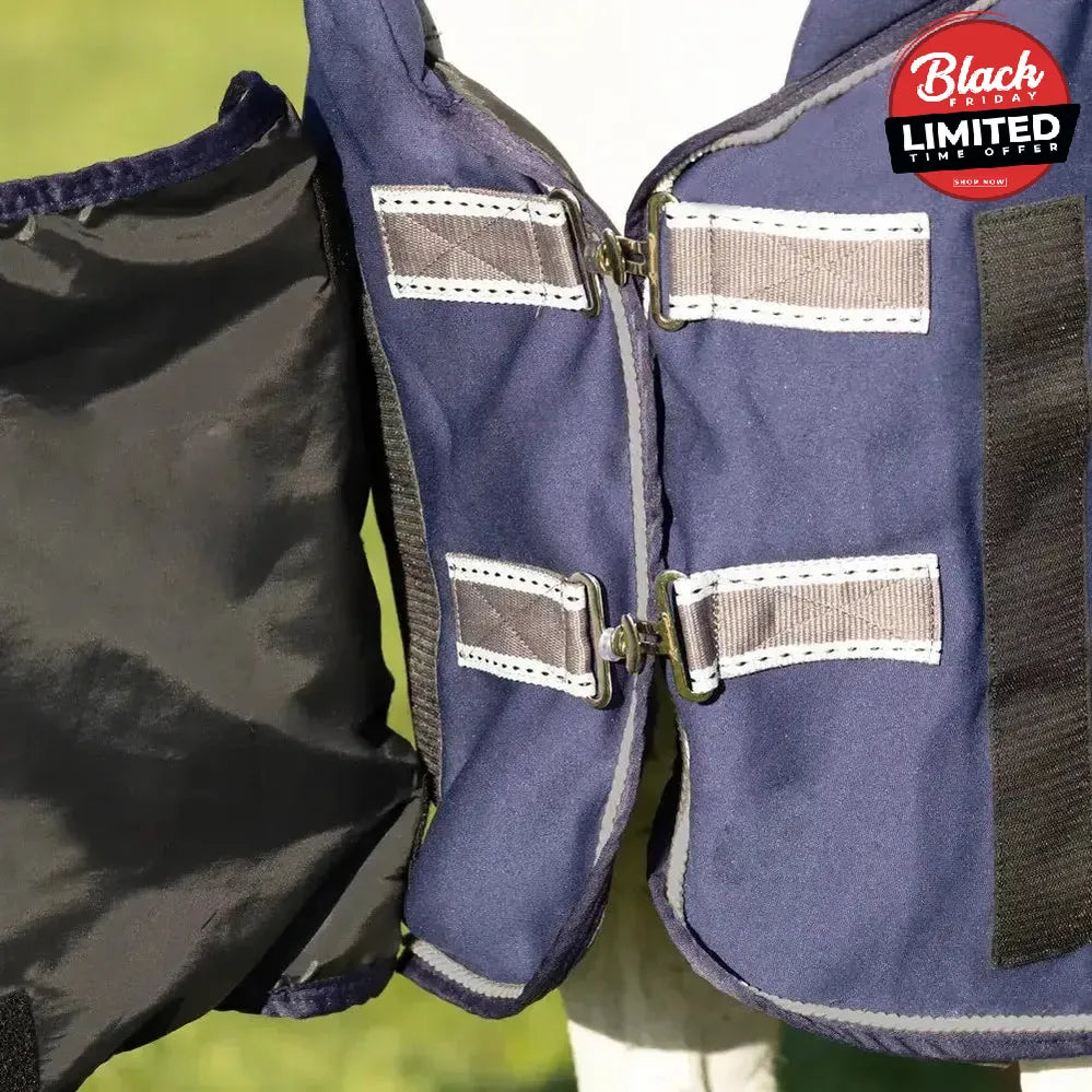 DefenceX Shield Royal Elite Fleece Rug Navy 5'0" Fleece Rugs