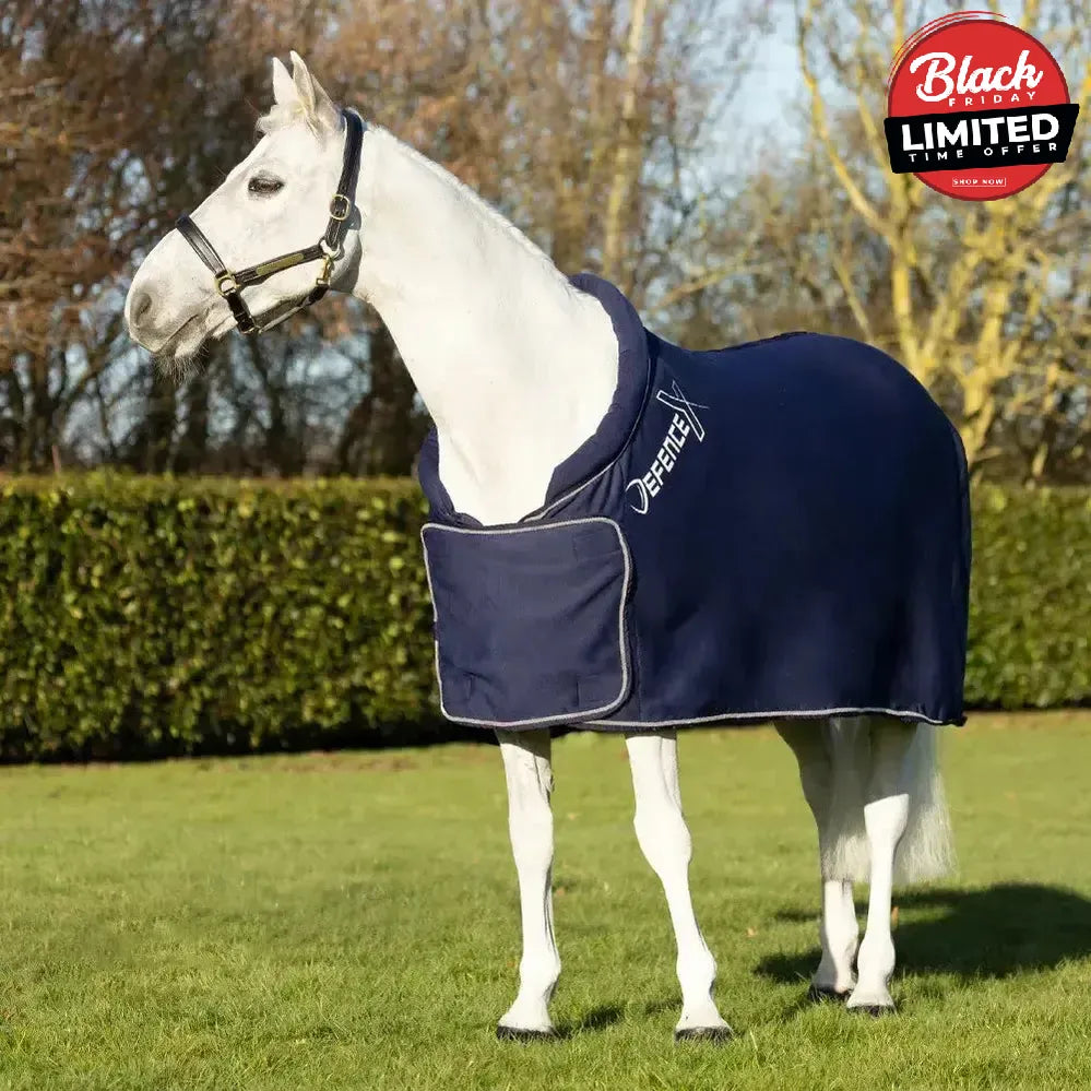 DefenceX Shield Royal Elite Fleece Rug Navy 5'0" Fleece Rugs