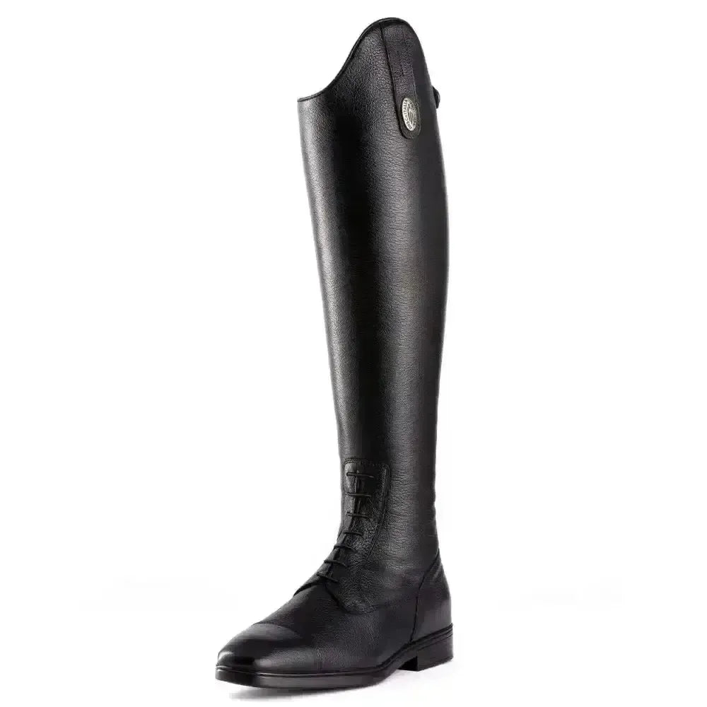 DeNiro Long Riding Boots S3312 Laced 39 MC-XS Quick Black 39 EU / 6 Long Riding Boots