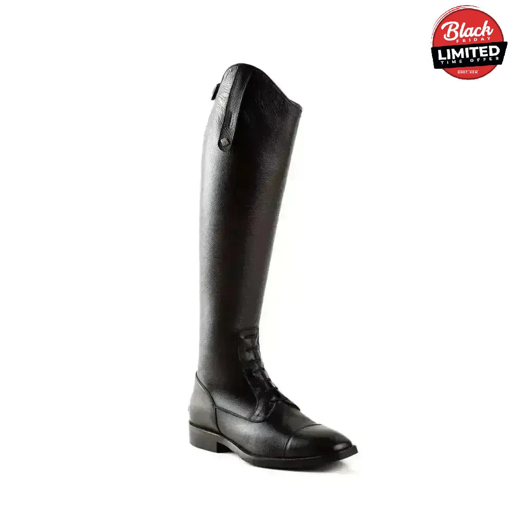 DeNiro Long Riding Boots Salentino Unlaced 42 MC-M Quick Black Patch 42 EU / 8 Long Riding Boots