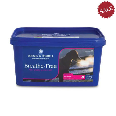 Dodson & Horrell Breathe-Free with QLC 1kg Horse Supplements