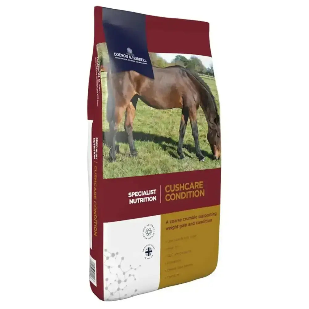 Maroon and gold dodson and horrell horrell cushcare condition bag of cushcare condition mash horse feed for condition mash horse