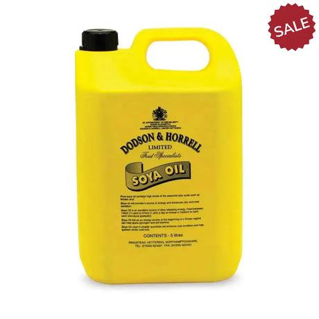 Dodson & Horrell Soya Oil 5 Litre Horse Supplements