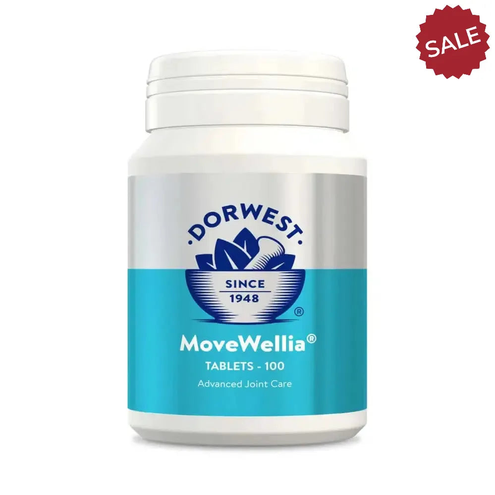 Dorwest Herbs Movewellia 100 Tablets Dog Treats