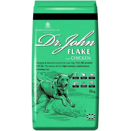 Dr John Flake with Chicken 15kg Feed Dog Food