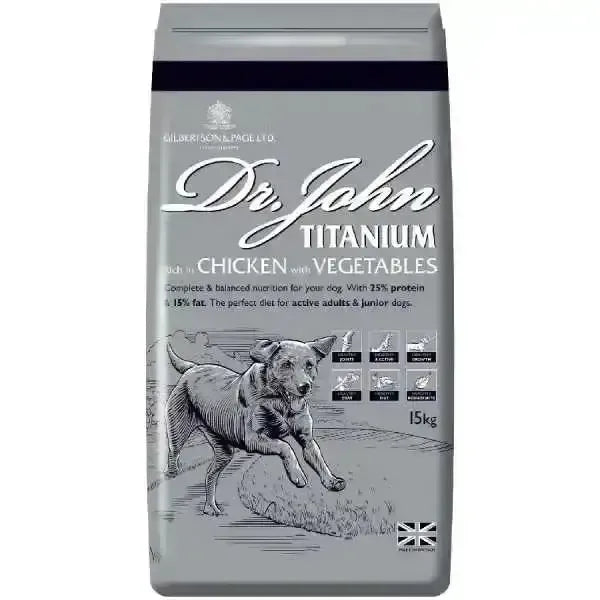 Dr John Titanium Chicken Dog Food 4kg Dog Food