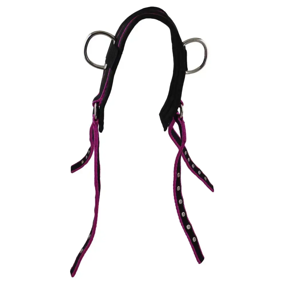 Driving Neck Strap- Driving Harness Parts Miniature (56-78cm) Black