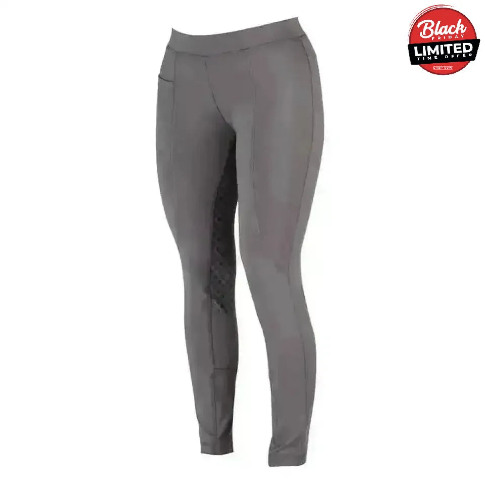 Dublin Performance Cool-It Childs Gel Riding Tights Black Child 10 / 24" Riding Tights