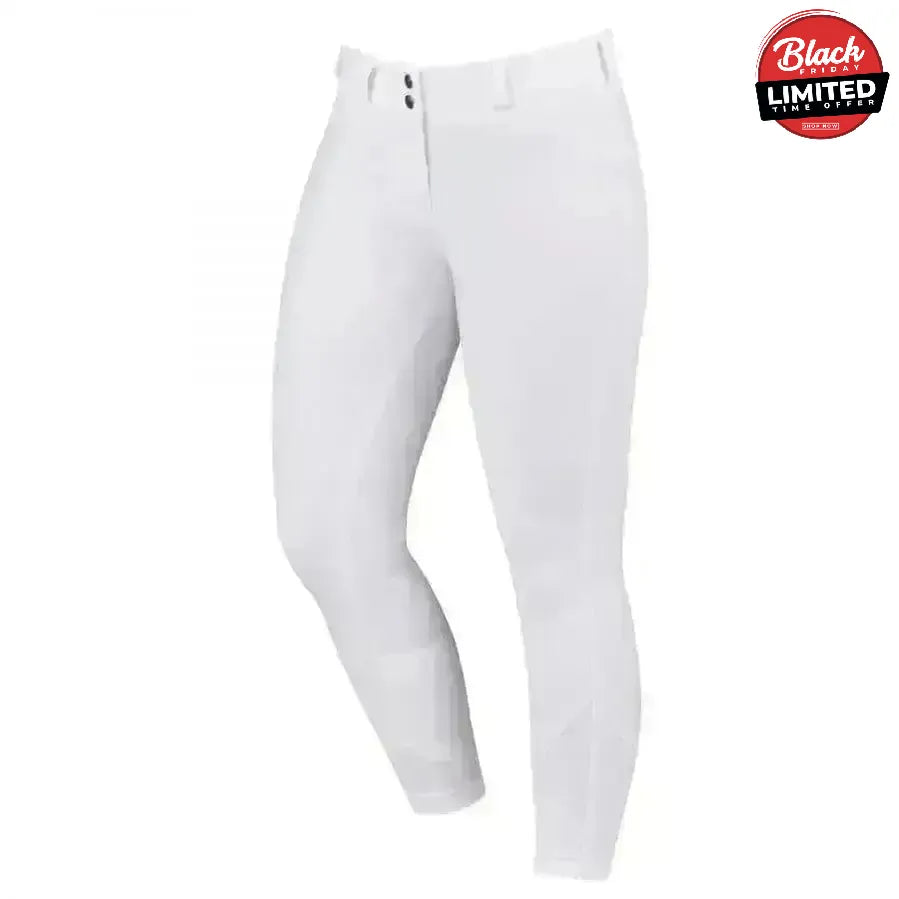 Dublin Prime Gel Full Seat Riding Breeches White 8 Breeches
