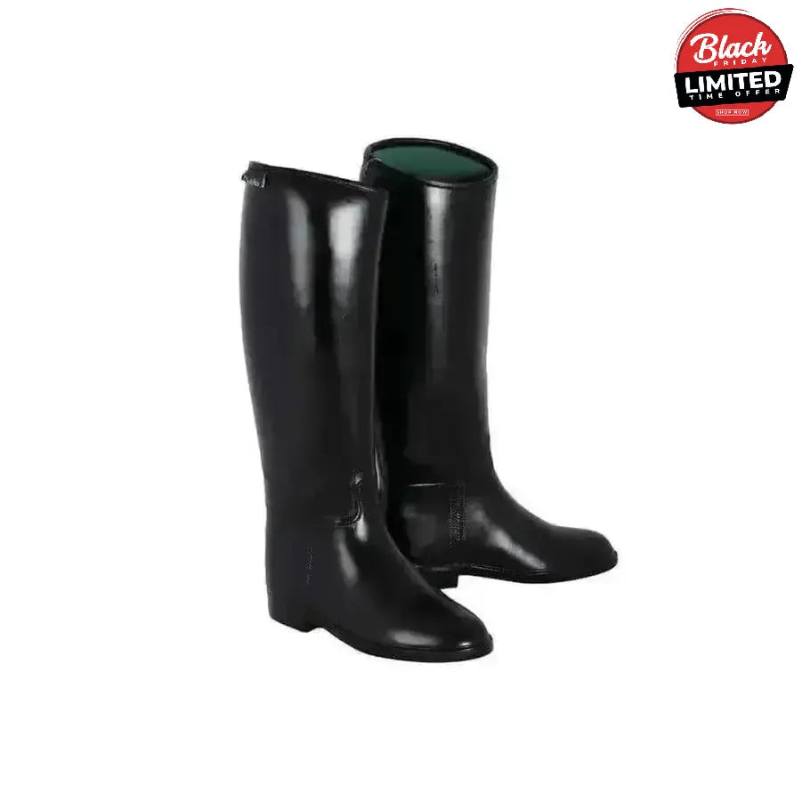 Dublin Universal Short Extra Wide Black Adult Riding Boots 41 EU / 7 Long Riding Boots
