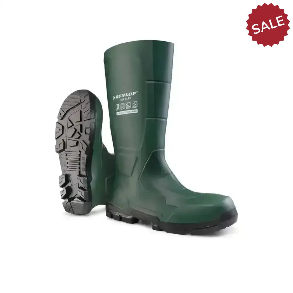 Dunlop Acifort Jobguard Full Safety Green (37) 4 Green Wellington Boots