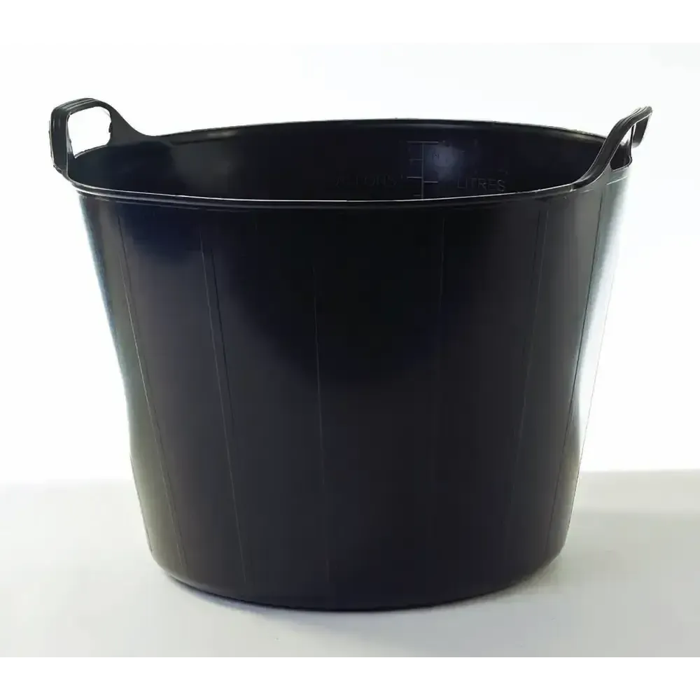 Easi Trug Flexible Feed Bucket 26 Litre Black Buckets & Bowls
