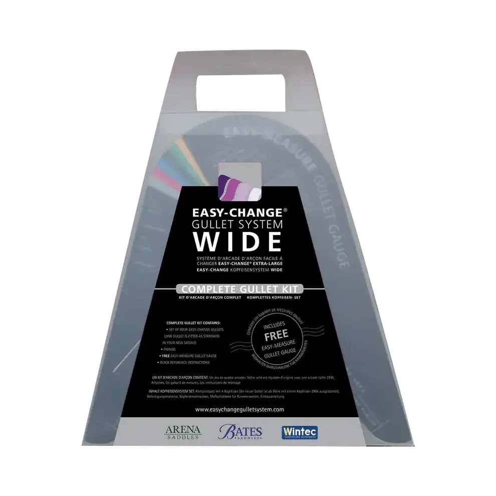EASY-CHANGE Gullet System WIDE - Complete Pack Saddle Gullets
