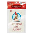 Edible Dog Birthday Cards 100% Rawhide Dog Treats Horsey Greeting Cards