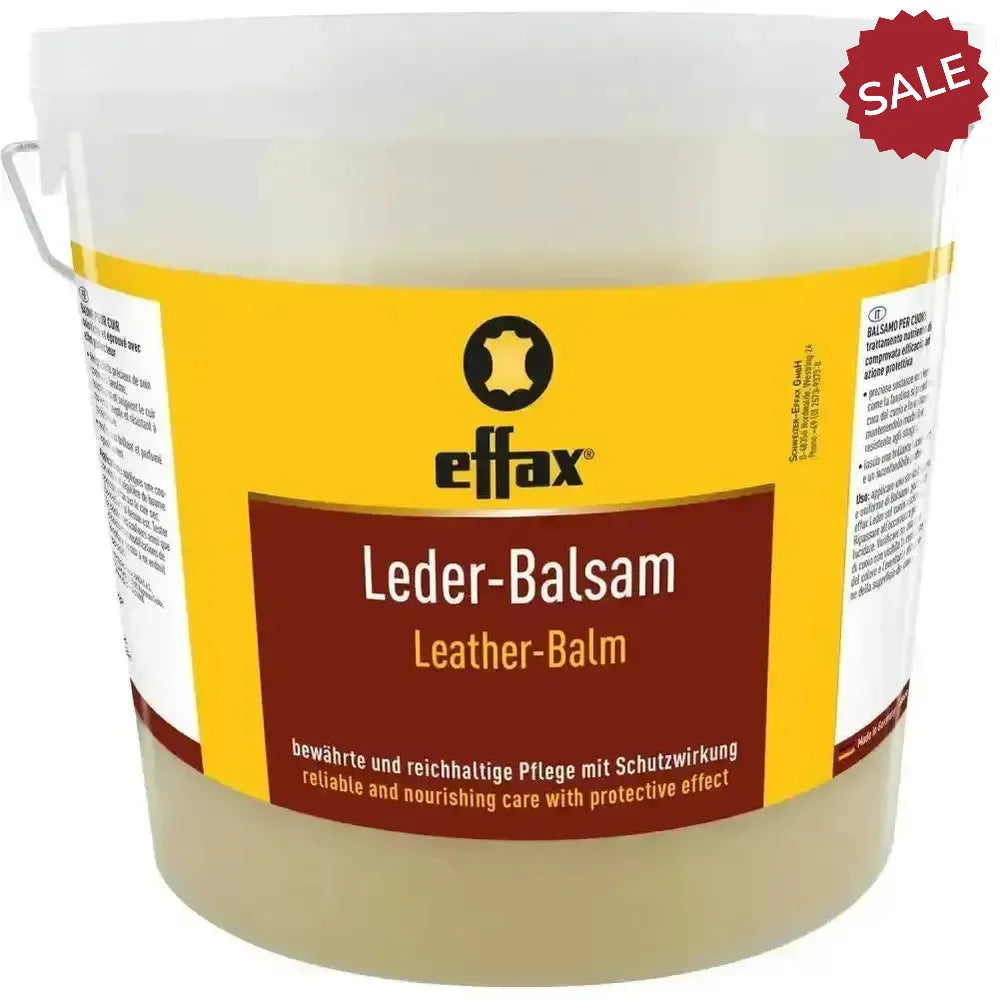 Effax Leather Balm 5lt Tub Tack Care