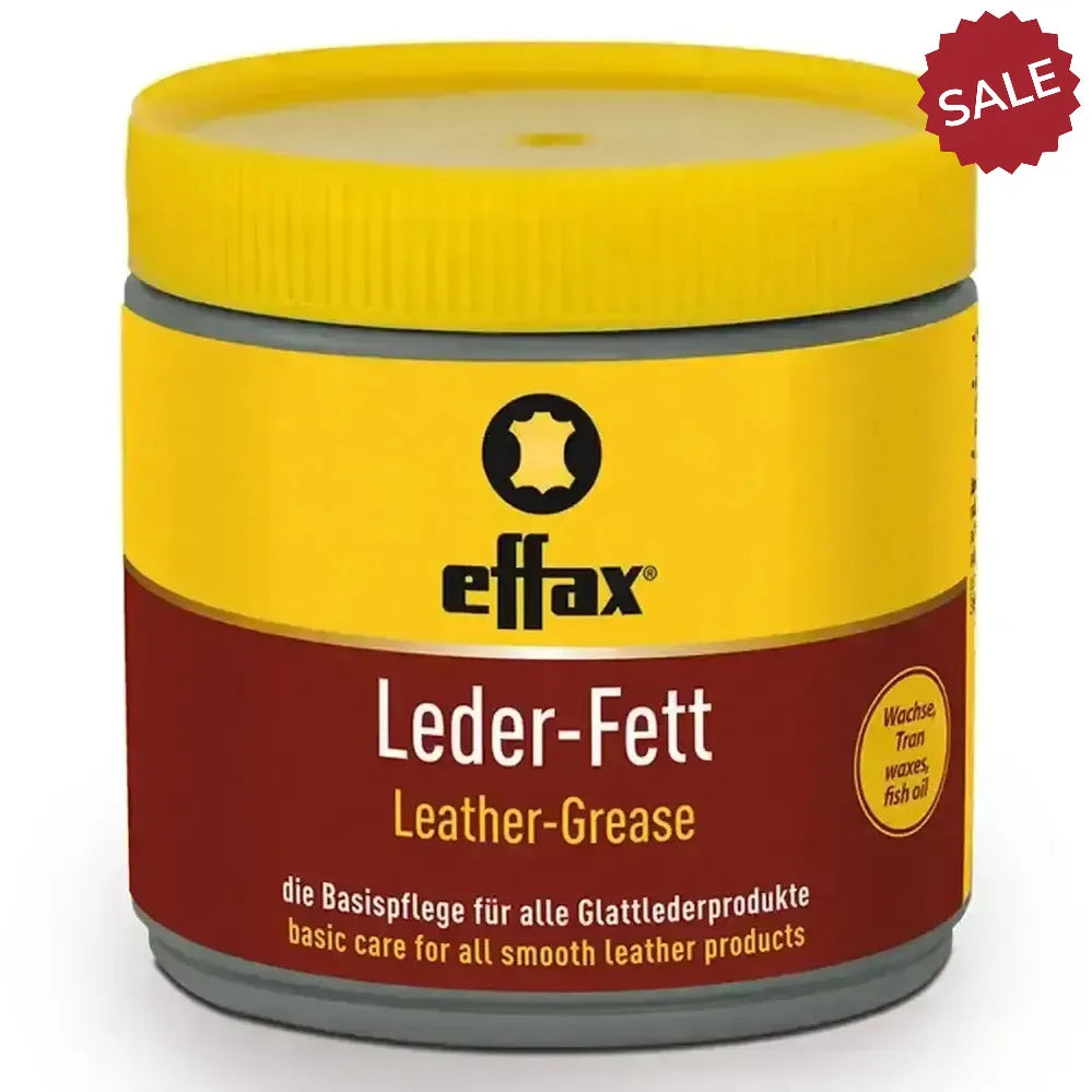 Effax Leather Care Grease Yellow Tack Care