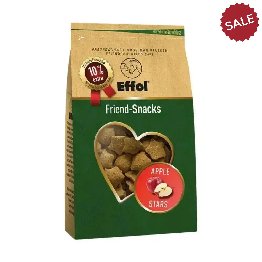 Effol Friend Snacks Apple Stars 550g Bag Horse Treats