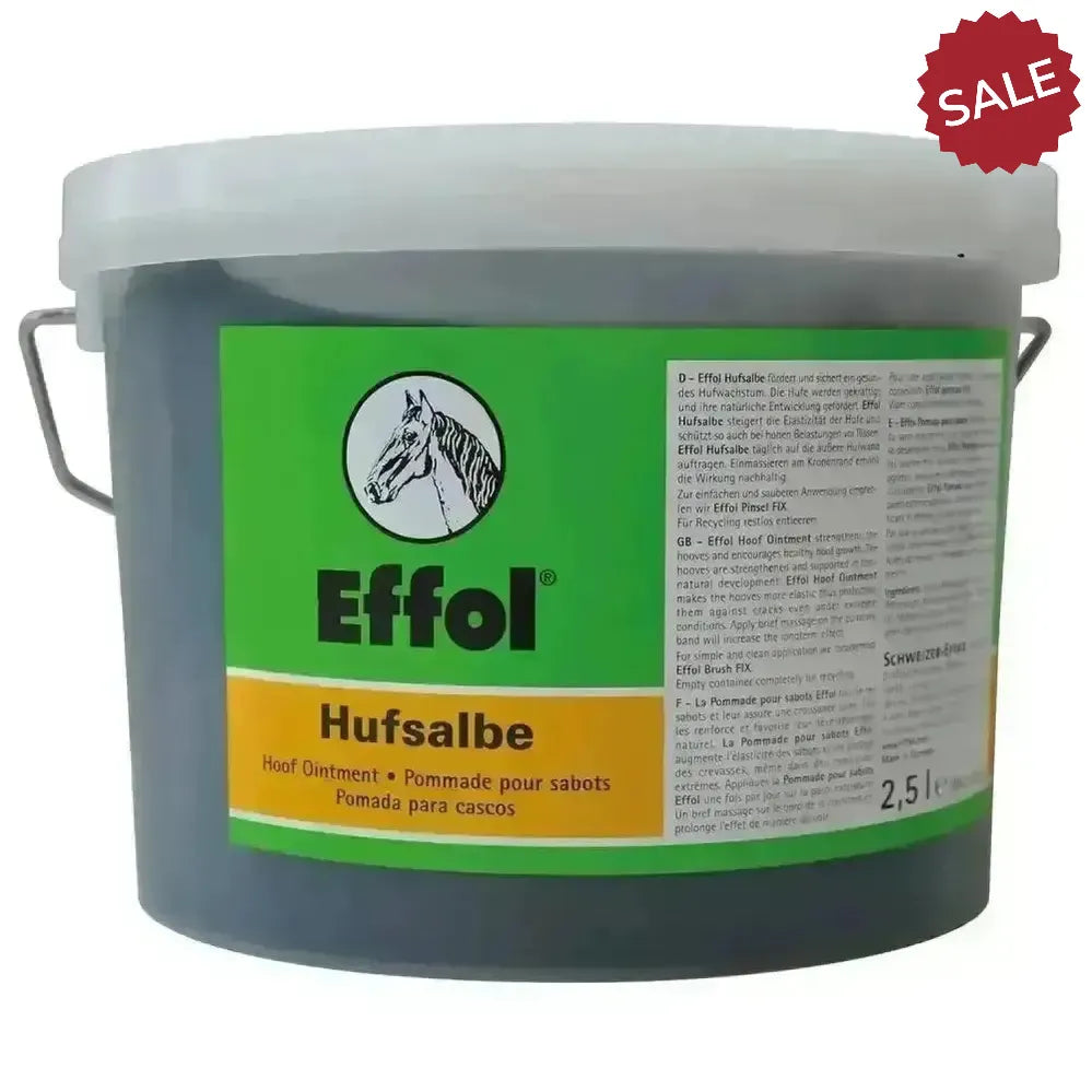Effol Hoof Ointment Black 1 Litre Hoof Dressings