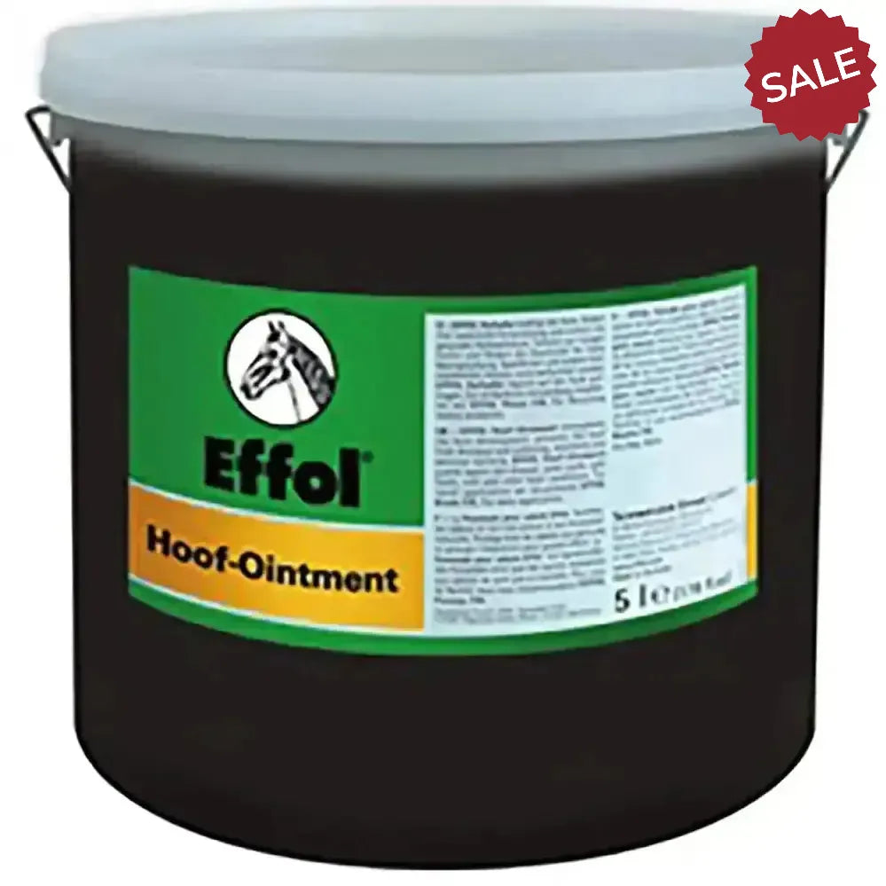 Effol Hoof Ointment Black 5 Litre Hoof Dressings