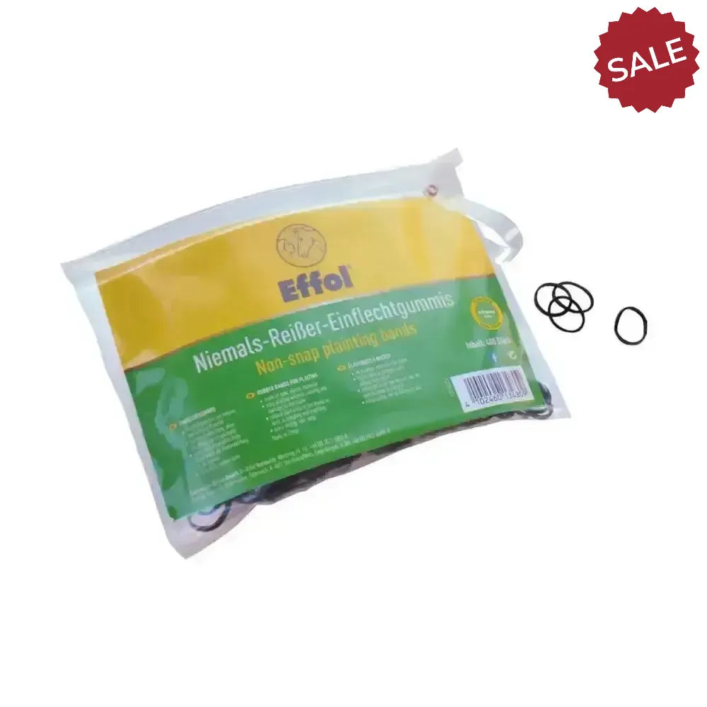 Effol Slickerbands Black Plaiting Bands Plaiting Bands