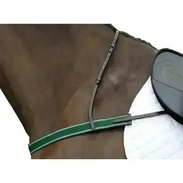 Elasticated Breastplates For Eventing or Racing Black Havana Breastplates & Martingales