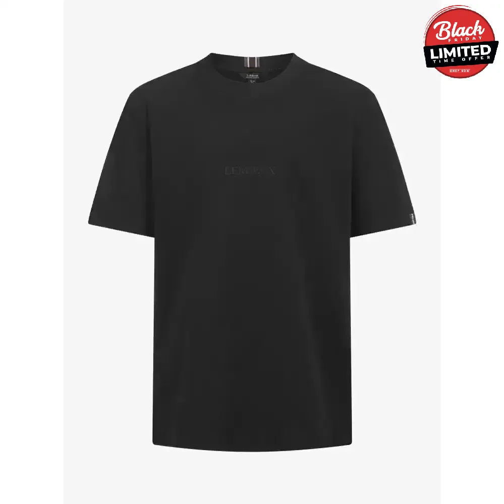 Elite Young Mens LeMieux T-Shirt Black Black 9-10 Years Polo Shirts & T Shirts