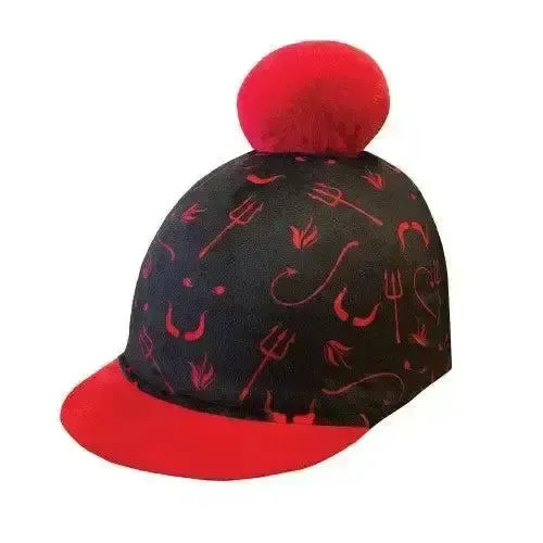 Equetech Childs Devilsh Pom Hat Silk Hat Silks
