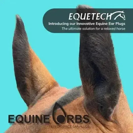 Equetech Equine Orbs Performance Ear Plugs (4pk) Pony Ear Plugs