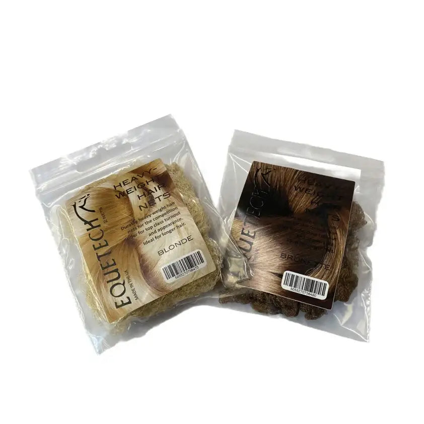 Equetech Heavy Weight Riding Hairnets (2 PK) Blonde Hair Nets