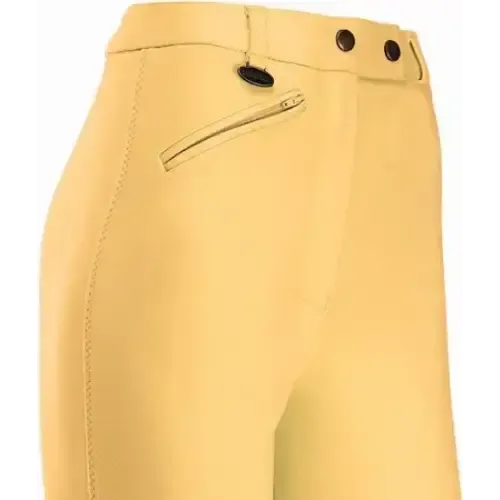 Equetech Prima Competition Jodhpurs - Adult Canary 28" Jodhpurs