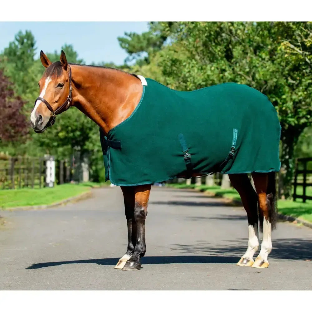 Equi-Sential Fleece Cooler Green 5'6" Fleece Rugs