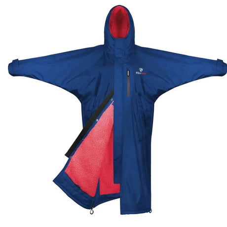 Equidry All Rounder Evolution Ink Blue And Coral Large Outdoor Coats & Jackets -  Barnstaple Equestrian Supplies