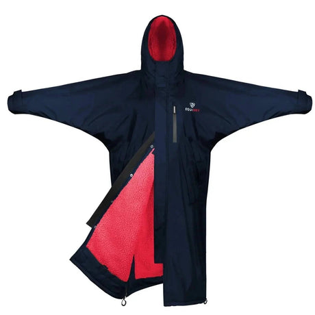 Equidry All Rounder Evolution Navy And Raspberry Large Outdoor Coats & Jackets -  Barnstaple Equestrian Supplies