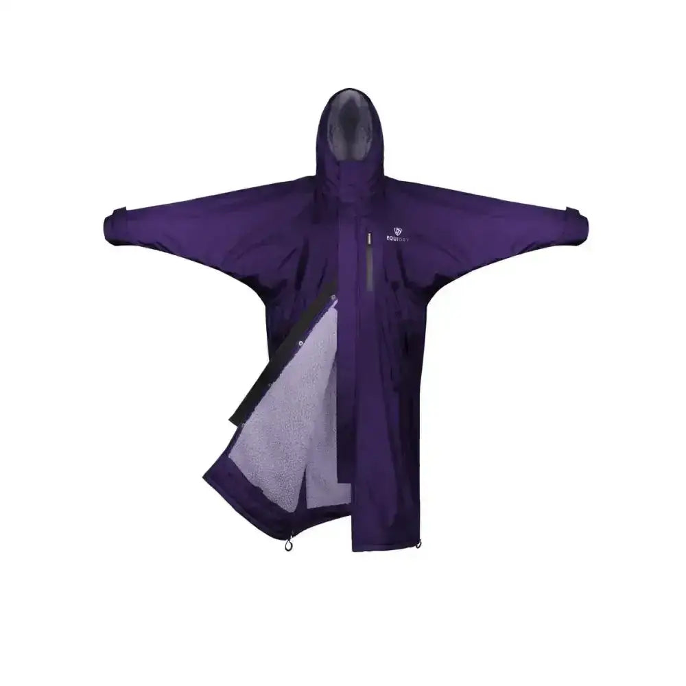 Equidry All Rounder Evolution Waterproof Equestrian Coats Deep Purple / Lilac X Small Purple Outdoor Coats
