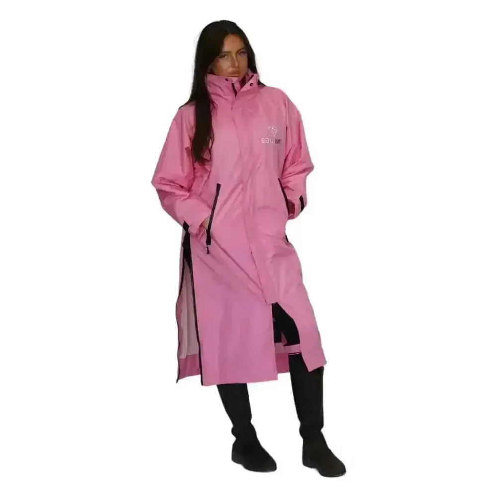 Equidry EQUIMAC Waterproof Riding Jacket Penelope Pink / Pink Age 9 - 12 Outdoor Coats