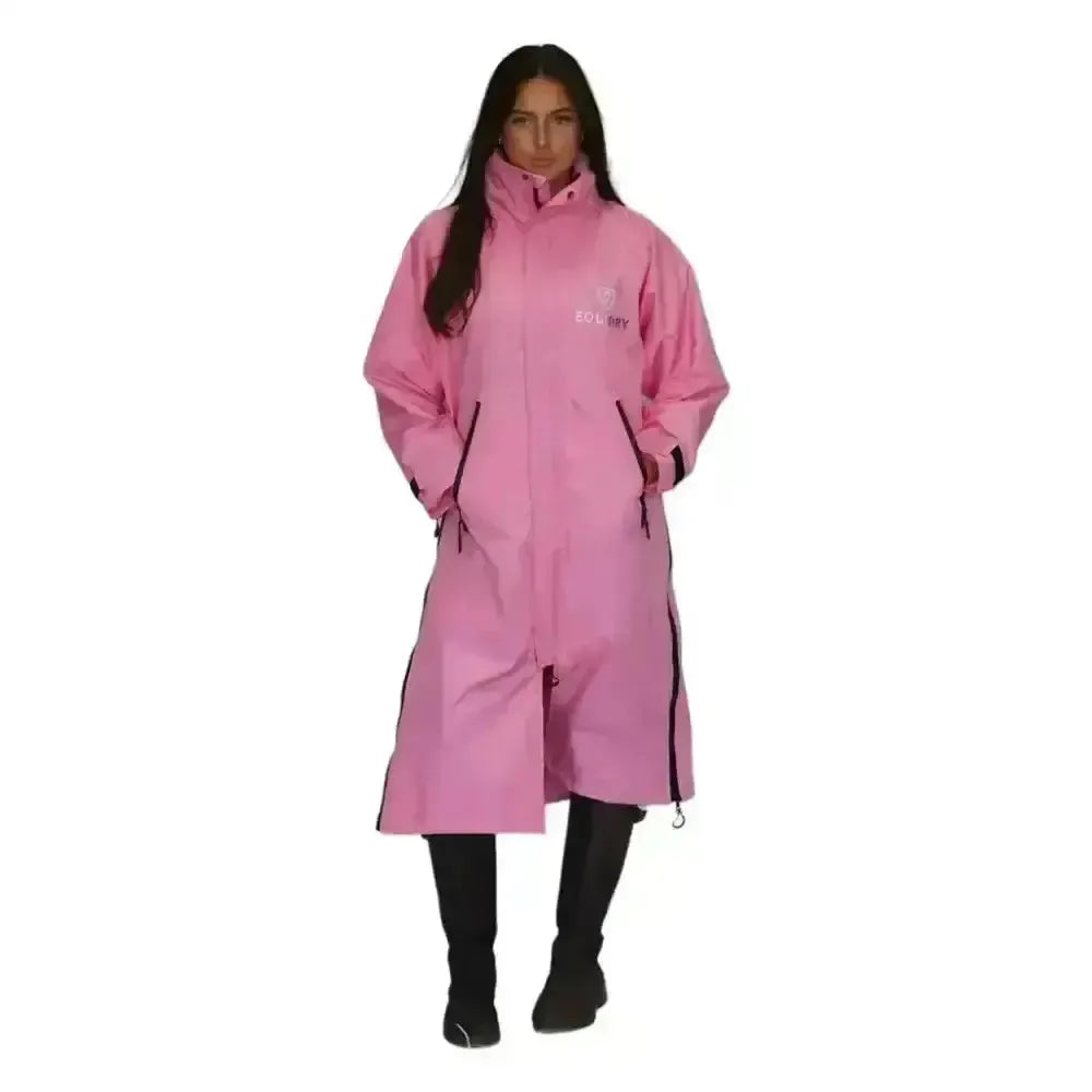 Equidry EQUIMAC Waterproof Riding Jacket Penelope Pink / Pink Age 3 - 5 Outdoor Coats