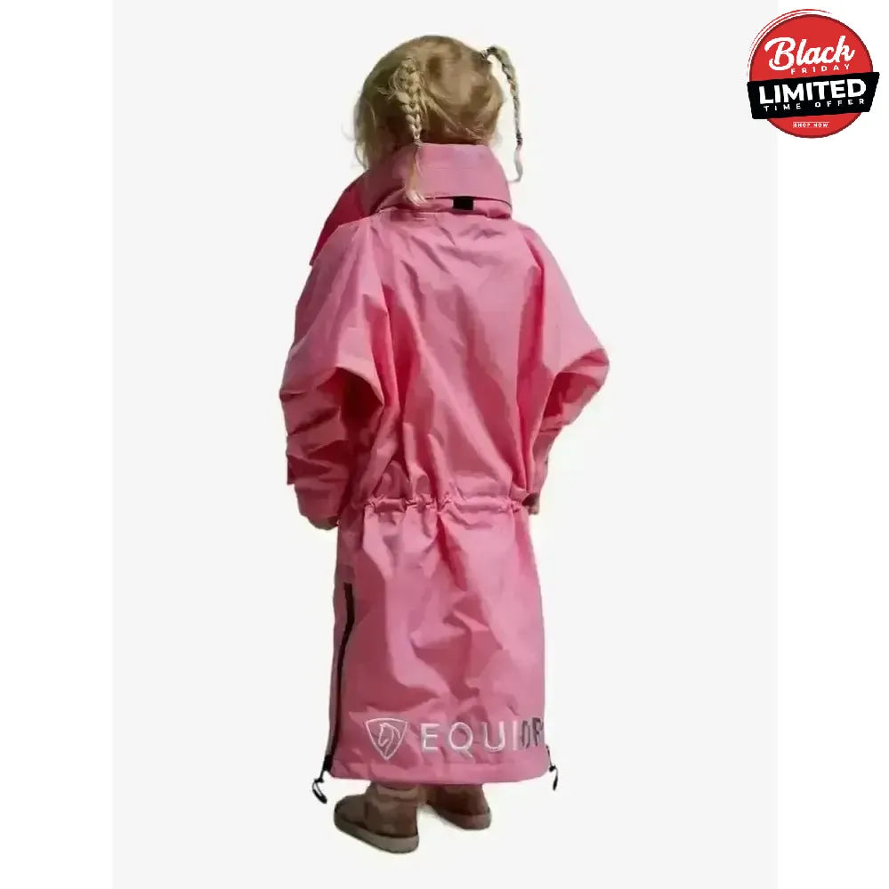 Equidry EQUIMAC Waterproof Riding Jacket Penelope Pink / Pink Age 3 - 5 Outdoor Coats