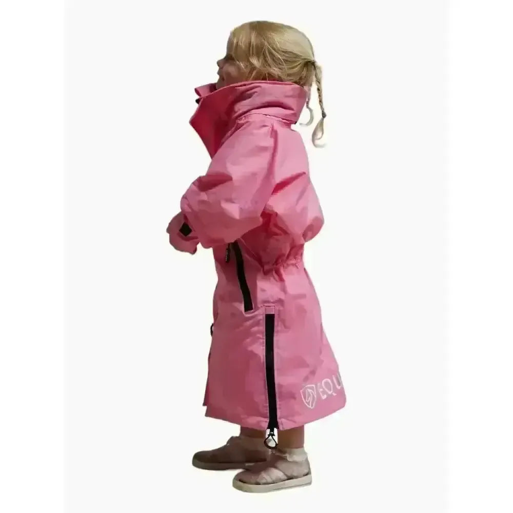 Equidry EQUIMAC Waterproof Riding Jacket Penelope Pink / Pink Age 3 - 5 Outdoor Coats