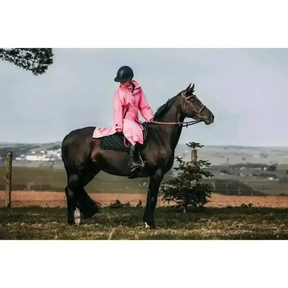 Equidry EQUIMAC Waterproof Riding Jacket Penelope Pink / Pink Age 3 - 5 Outdoor Coats