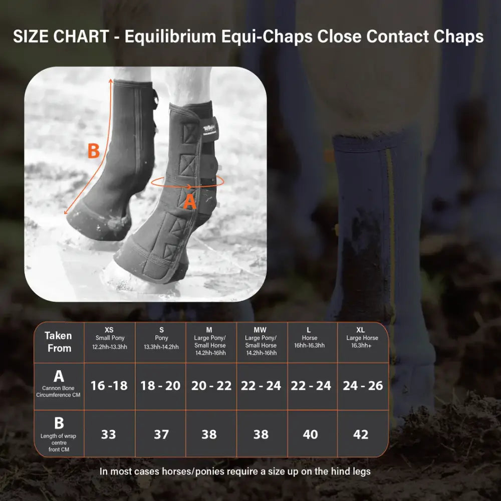 Navy equilibrium equi-chaps close contact chaps with padded design reinforced stitching and adjustable straps for mud fever prevention